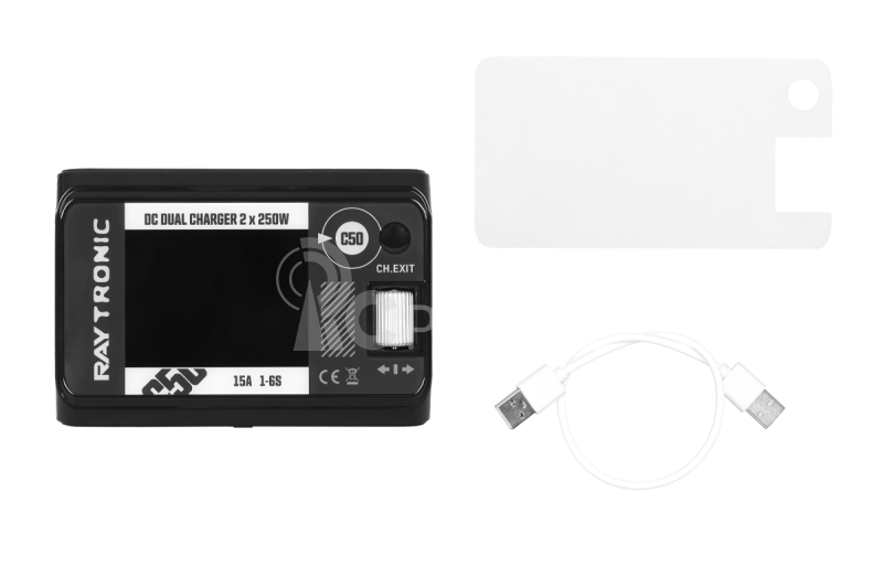 RAYTRONIC C50 nabíječ s balancerem 500W