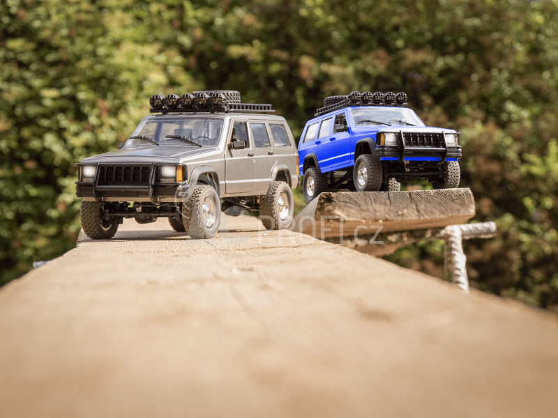 RC auto SUV Legend 4x4 1:12 4WD, stříbrná + náhradní baterie