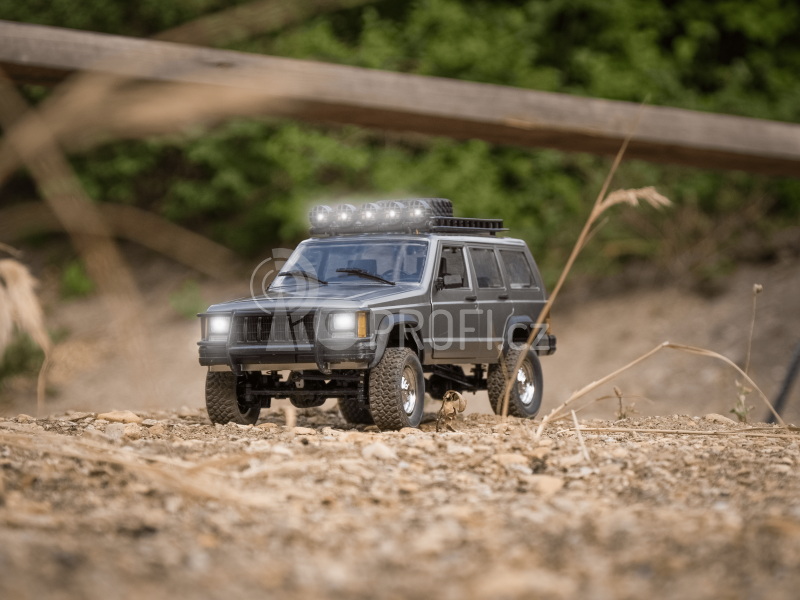 RC auto SUV Legend 4x4 1:12 4WD, stříbrná + náhradní baterie