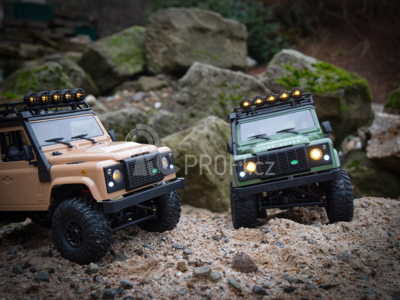 RC auto Land Rover Defender T98 1/12, písková