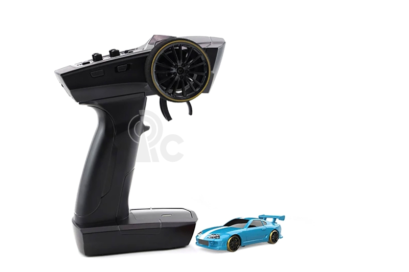 RC auto 1/76 C61 DRIFT RTR, modrá