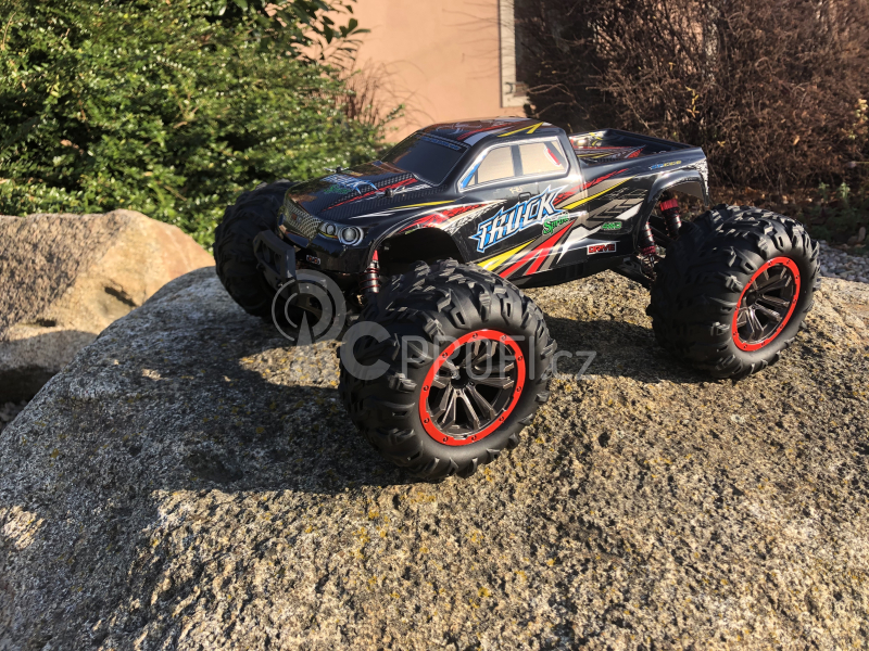 BAZAR - RC monster truck 9125, červená