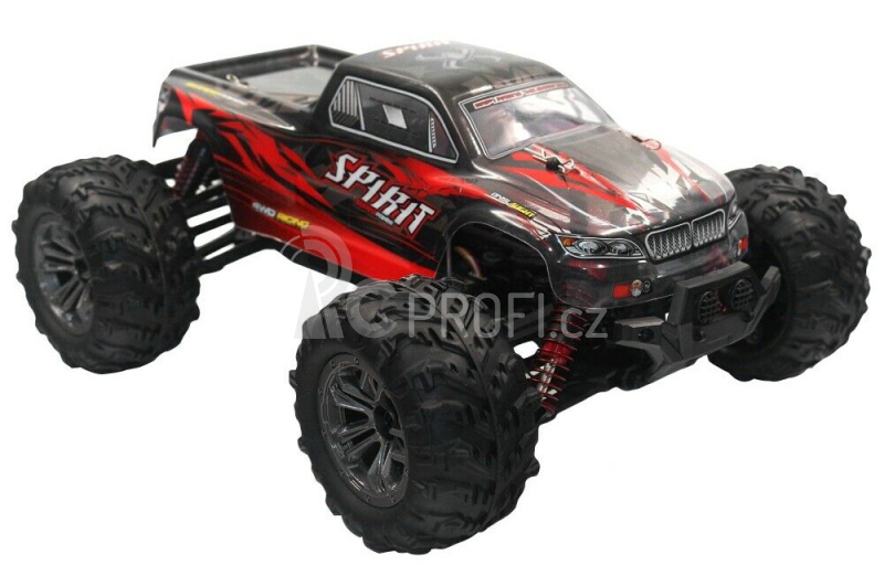 RC auto 9135X Spirit monster, červená