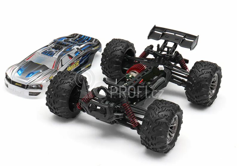 RC auto 9136X Racing truggy, modrá