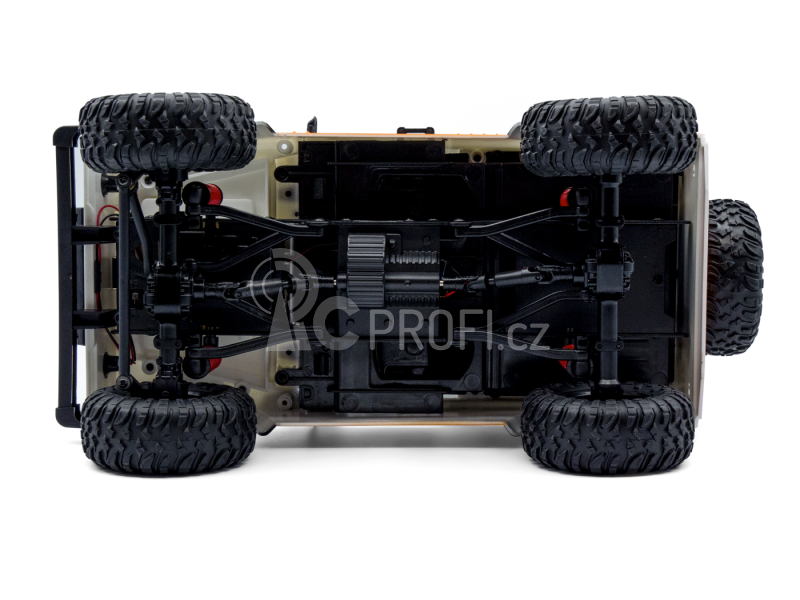 RC auto Land Rover Trail 1/12 RTR 4WD, bílá + náhradní baterie