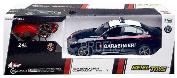 RC auto Alfa Romeo Giulia Carabinieri