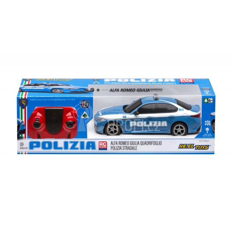 RC auto Alfa Romeo Giulia Polizia