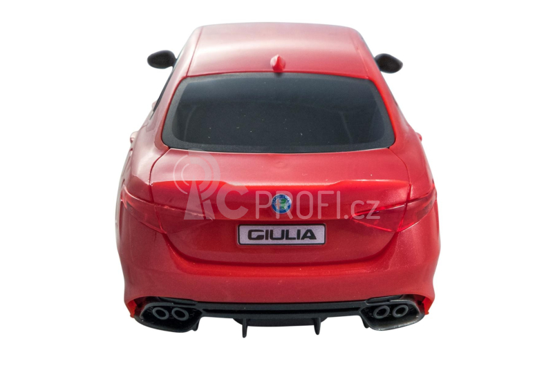 RC auto Alfa Romeo Giulia Quadrifoglio,červená