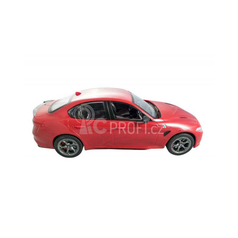 RC auto Alfa Romeo Giulia Quadrifoglio, červená