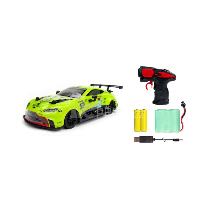 RC auto Aston Martin Vantag GTE, zelená