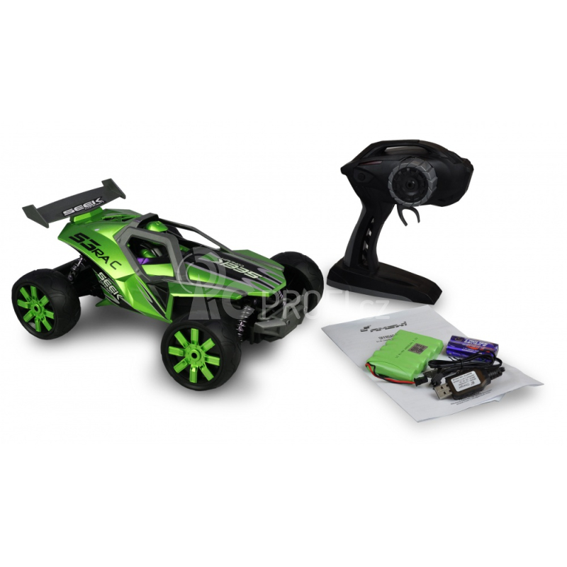 RC auto Atomic buggy, zelená