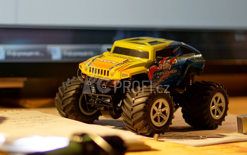 RC auto Big Foot 4WD 1:24 LCD displej