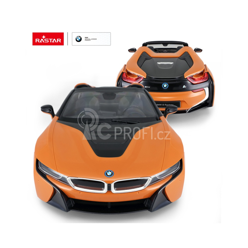 RC auto BMW i8, oranžová