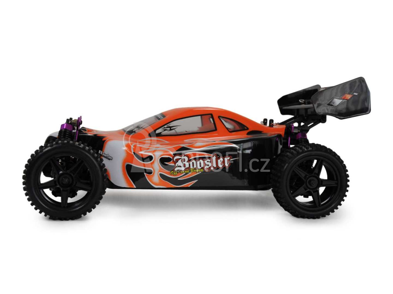 RC auto Booster Buggy Brushed, oranžová