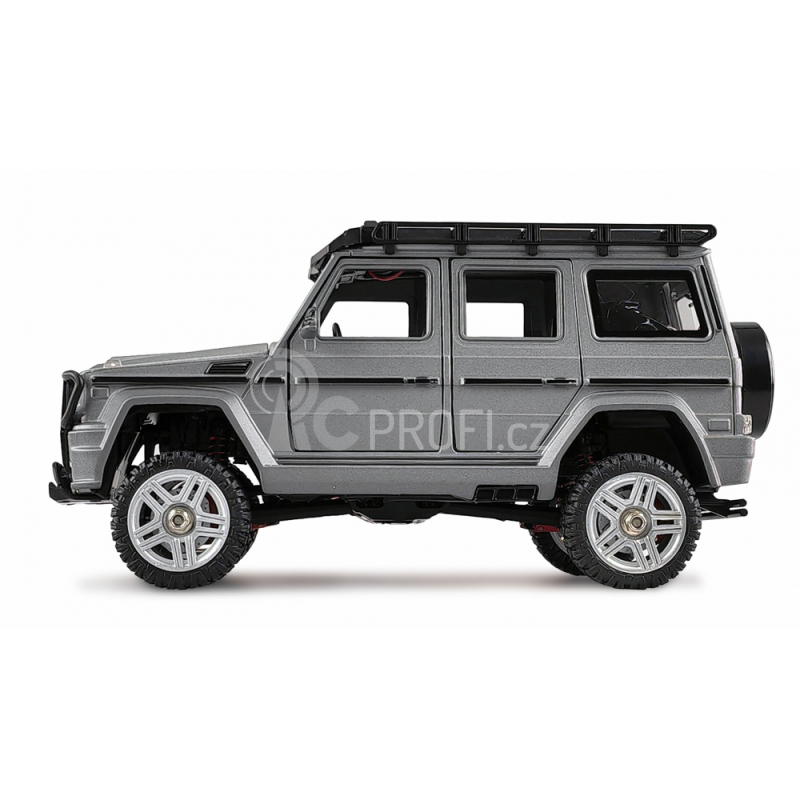 RC auto BRX24 Metal Scale Crawler 4WD, šedá