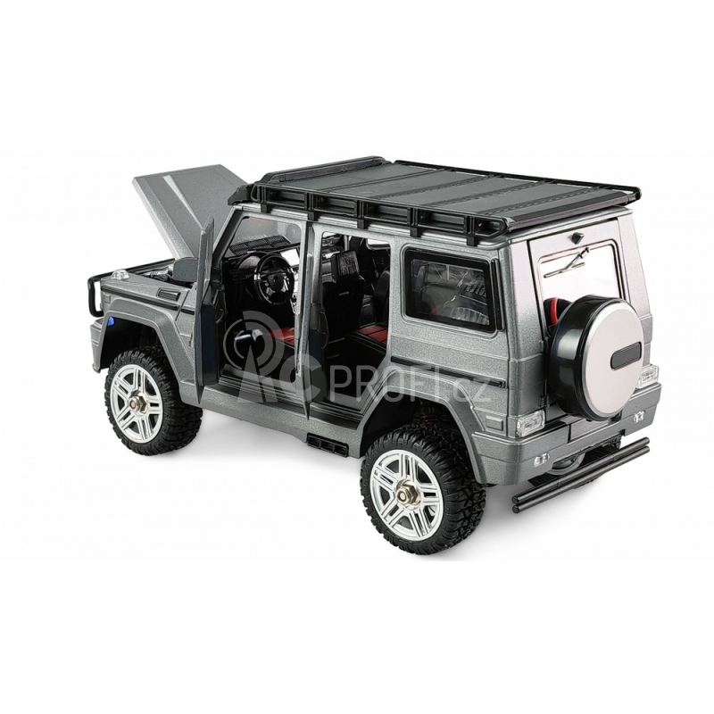 RC auto BRX24 Metal Scale Crawler 4WD, šedá