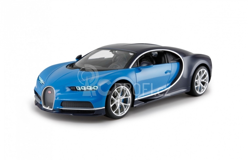 RC auto Bugatti Chiron, modrá