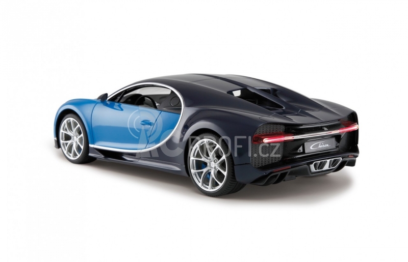 RC auto Bugatti Chiron, modrá