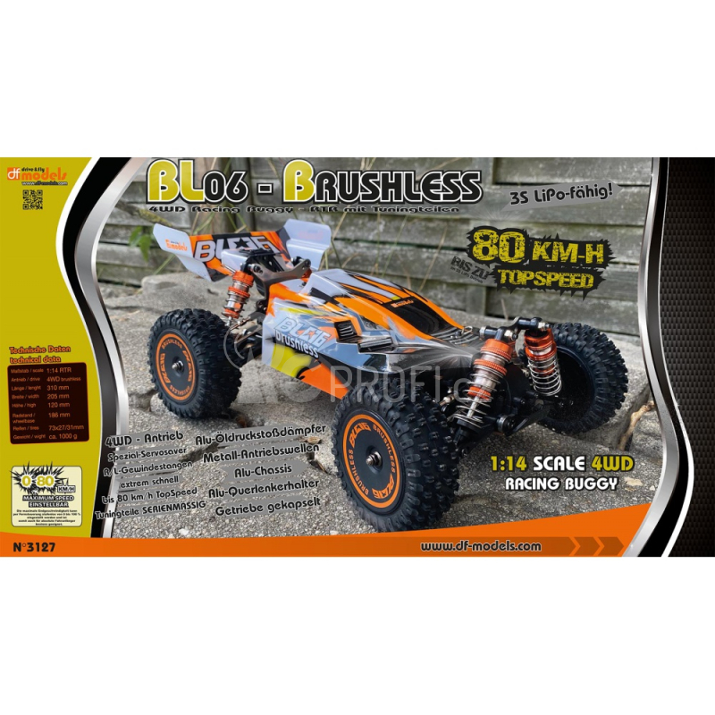 RC auto buggy BL06 brushless