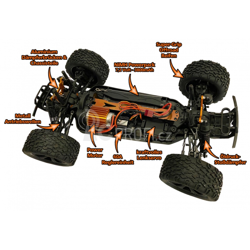 RC auto buggy DirtFighter BY