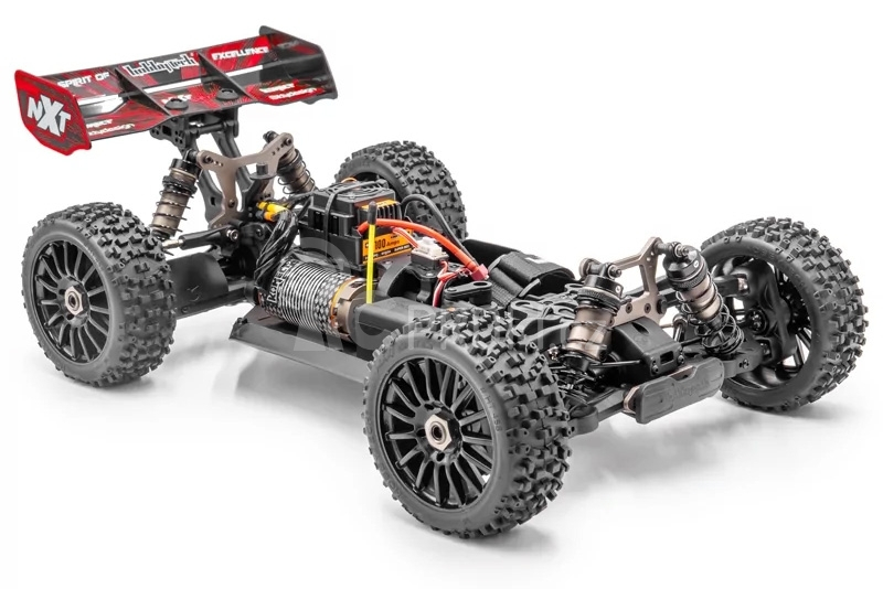 RC auto Buggy Spirit NXT EVO2 brushless RTR 4WD, červená