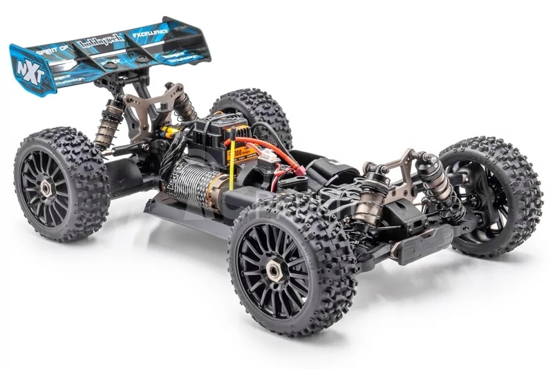 RC auto Buggy Spirit NXT EVO2 brushless RTR 4WD, modrá