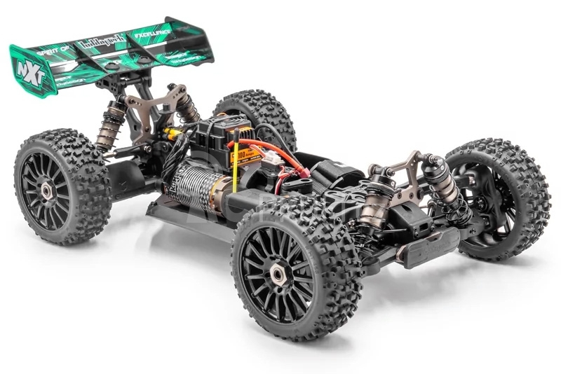 RC auto Buggy Spirit NXT EVO2 brushless RTR 4WD, žlutá