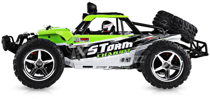 RC auto buggy Subotech, zelená