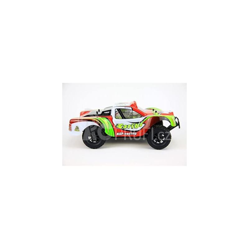 RC auto Caribe HSP racing, červená