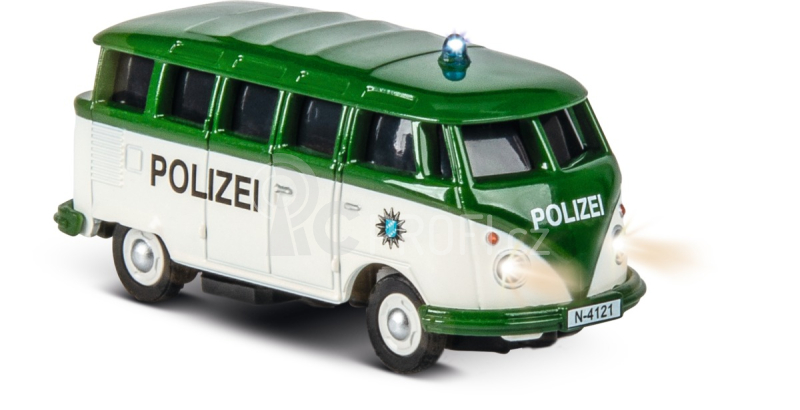 RC auto Carson VW T1 Samba Bus Polizei 1:87
