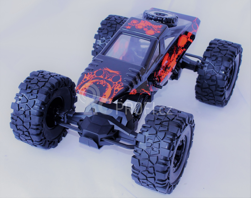 RC auto Crawler 4WD RTR, červenočerná