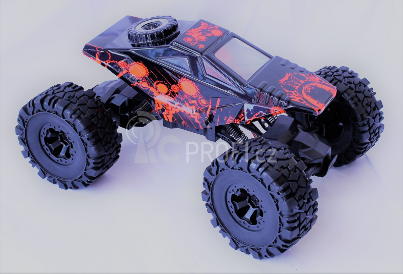 RC auto Crawler 4WD RTR, červenočerná