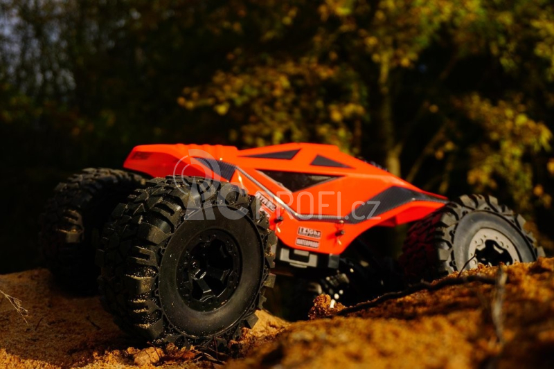 RC auto Crawler 4WD RTR, oranžová