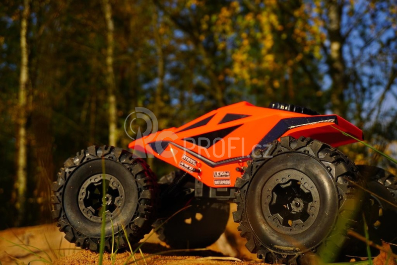 RC auto Crawler 4WD RTR, oranžová