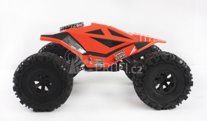 RC auto Crawler 4WD RTR, oranžová