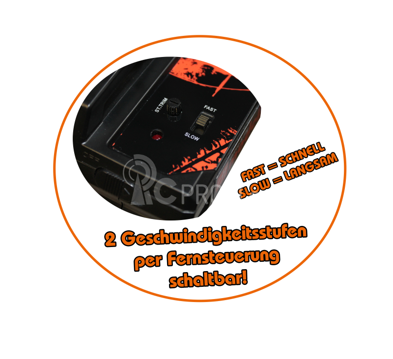 RC auto Crawler 4WD RTR, žlutočerná