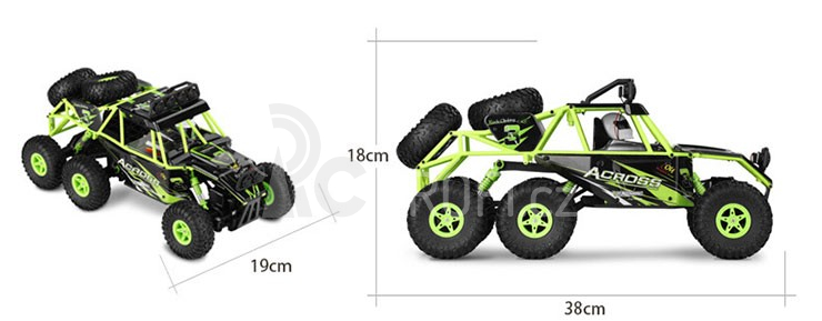 RC auto Crawler 6x6 ACROSS