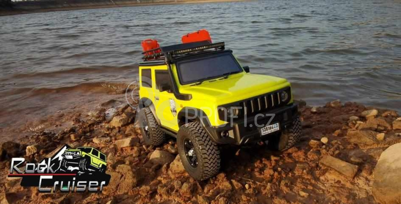 RC auto Cruiser V3 1/10 sada 2,4GHz, neonově žlutá