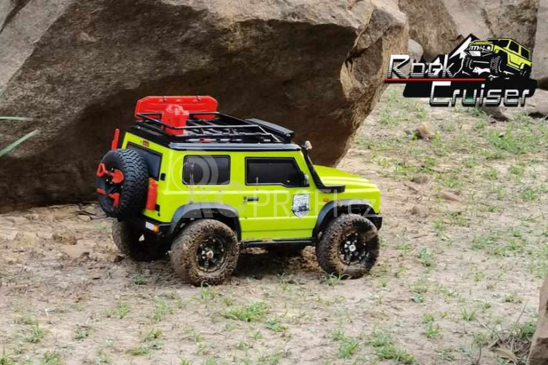 RC auto Cruiser V3 1/10 sada 2,4GHz, neonově žlutá