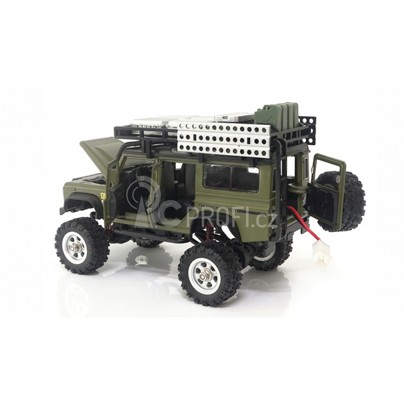 RC auto D90X28 Metall Scale Crawler, zelená