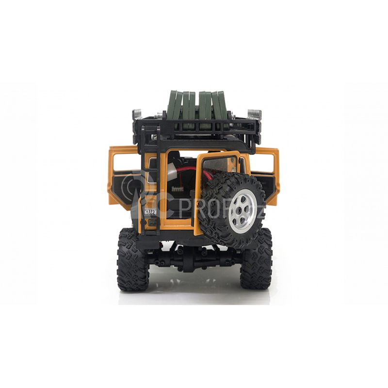 RC auto D90X28 Metall Scale Crawler, žlutá