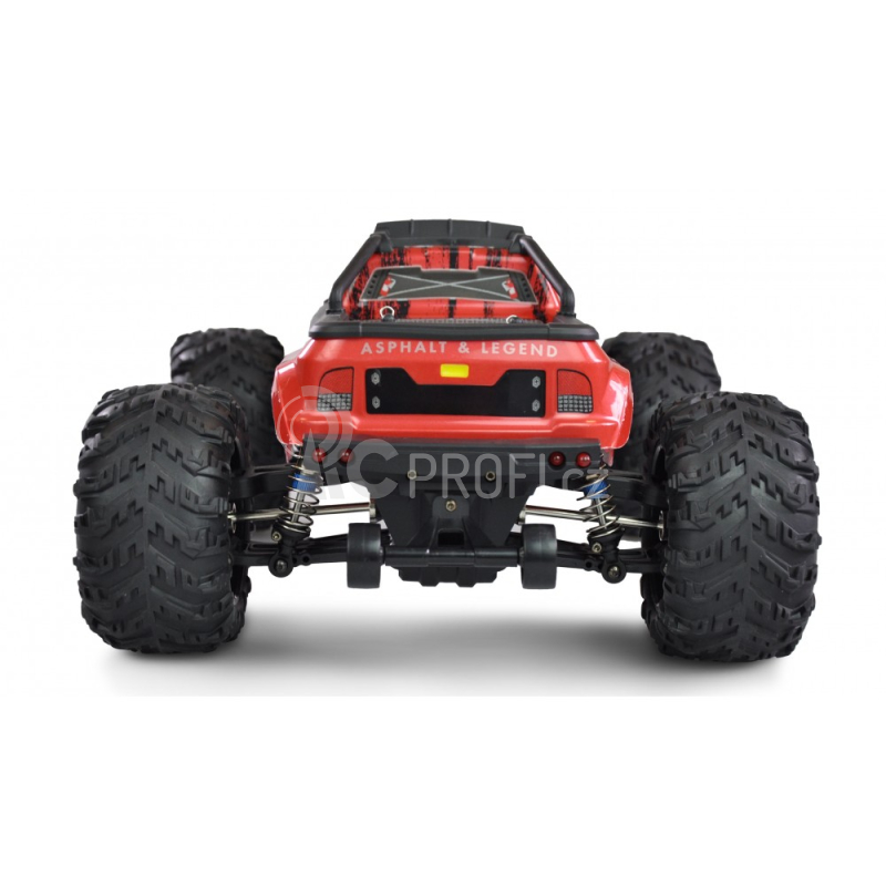 RC auto Daphoenodon monster truck, červená