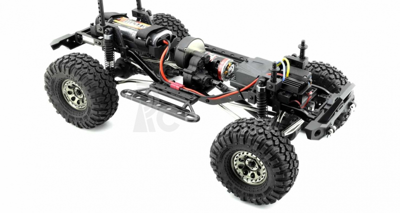 RC auto Defier V2 1/10 sada 2,4GHz, zelená