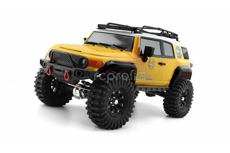 RC auto Desert Fox 1/10 sada 2,4GHz, žlutá