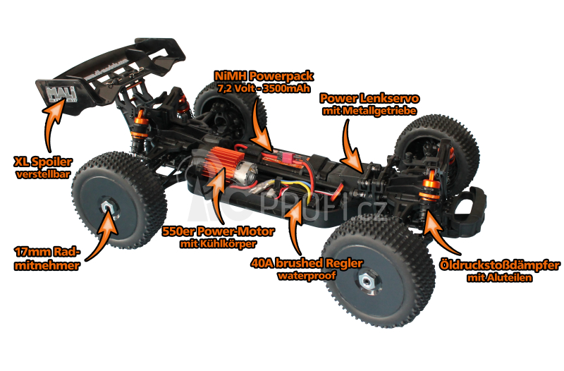 RC auto Destructor BBR 1:8 Buggy