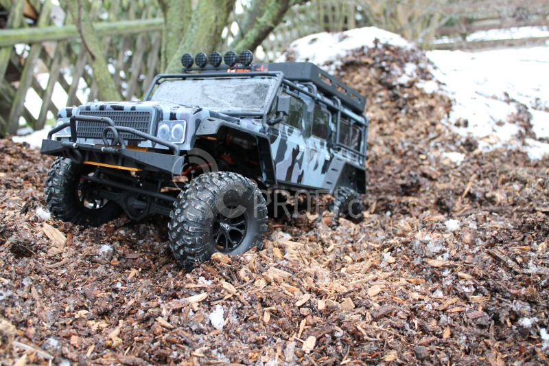 RC auto DF-4J Crawler XXL, kamufláž