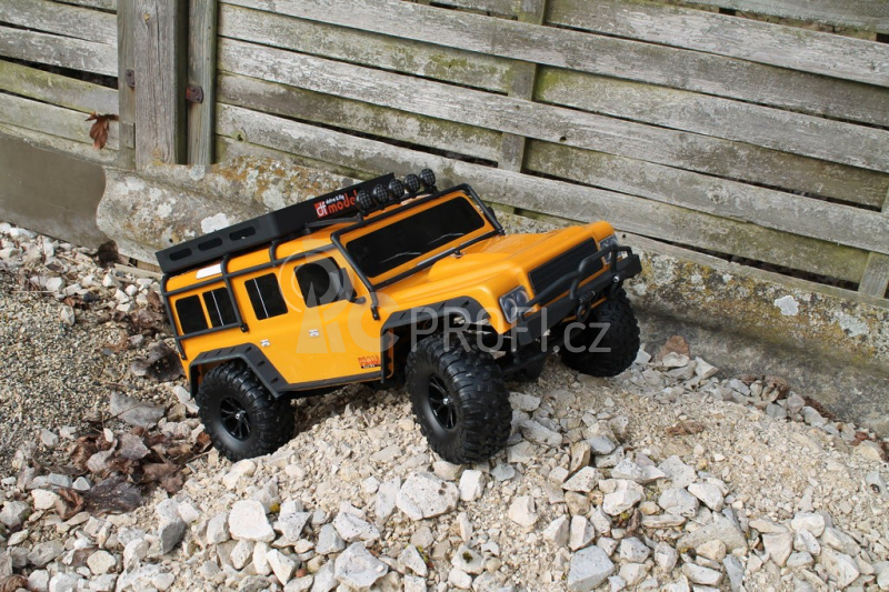 RC auto DF-4J Crawler XXL, oranžová