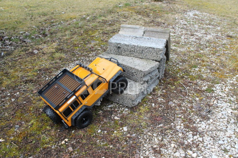 RC auto DF-4J Crawler XXL, oranžová