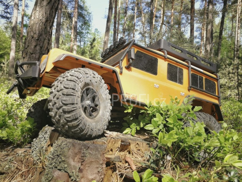 RC auto DF-4J Crawler XXL, oranžová