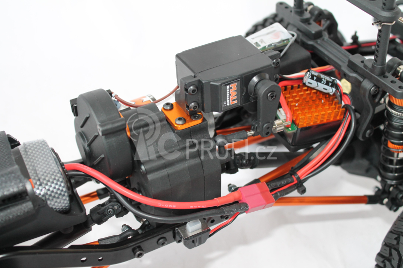 RC auto DF-4S Crawler 2021 JYM Edition, žlutá